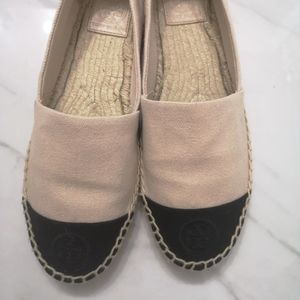 Tory Burch Canvas Colour Block Espadrilles